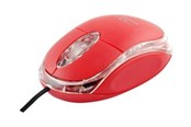 Mus - Esperanza Titanum RAPTOR 3D Wired Mouse USB Red - Mus - Optisk - 3 knapper - Rød - TM102R