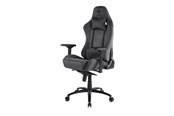 Gamingstol - Deltaco GAMING DC440D Gaming chair Dark Grey Gamingstol - Mørkblå/Grå - Aluminium - Opptil 130 kg - GAM-121-DG