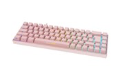 Tastatur - Deltaco GAMING PK95R Wireless Keyboard (UK) - Gamingtastatur - Engelsk - Storbritannia - Rosa - GAM-100-P-UK