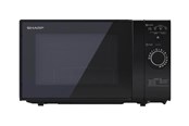 Mikrobølgeovn - Sharp YC-GG02E-B - microwave oven with grill - freestanding - black - YC-GG02EB