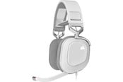 Hodetelefoner - Corsair HS80 RGB USB Premium Gaming Headset - White - CA-9011238-EU