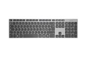 Tastatur - Deltaco Wireless Keyboard Dark Grey - Tastatur - Nordisk - Grå - TB-802