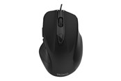 Mus - Deltaco OFFICE Wired Silent Office Mouse - Mus - Optisk - 6 - Svart - MS-801