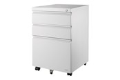 Kabinett-tilbehør - Deltaco Cabinet on wheels with lock 3 drawers - DELO-0160