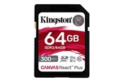 Minnekort - Kingston Canvas React Plus V90 SD - 300MB/s - 64GB - SDR2/64GB