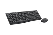 Tastatur - Logitech MK295 Silent - keyboard and mouse set - Russian - graphite - Tastatur & Mussett - Russisk - Svart - 920-009807