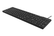 Tastatur - Deltaco Rubberized Keyboard Silicone Full Size (Nordic) - Tastatur - Nordisk - Svart - ST-IKB002