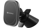 Mobil - Andre tilbehør - Sandberg 15W In Car Wireless Magnetic Charger - 441-47