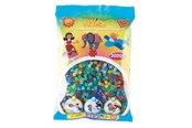 Kreative leker - Hama Ironing beads-Glittermix (201-54) 3000pcs. - 201-54