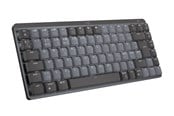 Tastatur - Logitech MX Mechanical Mini Minimalist Wireless Illuminated Performance Keyboard Graphite - Tactile - UK - Tastatur - Engelsk - Storbritannia - Svart - 920-010779