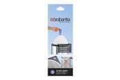 Rengjøring - brabantia Size D - trash can liner - high-density polyethylene (HDPE) - white - pack of 20 - 246760