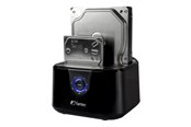 Harddisk - Tilbehør - FANTEC DS-X2U3-Glanz - HDD / SSD docking station - SATA 6Gb/s - USB 3.0 - 2494