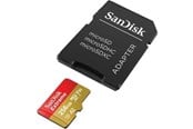 Minnekort - SanDisk Extreme MicroSD/SD - 190MB/s - 256GB - SDSQXAV-256G-GN6MA