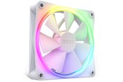 Kabinettvifte - NZXT F140 RGB - White - Kabinettvifte - 140mm - Hvit med RGB-lys - 33 dBA - RF-R14SF-W1