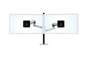 Skjermholder - Ergotron LX Dual Stacking Arm Tall Pole (polished aluminum) - 45-549-026