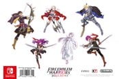 Reklameartikler - Nintendo - Fire Emblem Warriors: Three Hopes - Sticker sheet - 0045496418304