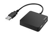 USB-hub - Hama hub - 4 ports USB-hub - 4 porter - Svart - 00200121