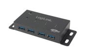 USB-hub - LogiLink USB 3.0 hub 4-Port metal housing USB-hub - 4 porter - UA0149