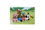 Treleker - Barbo Toys Rasmus Klump - Wooden puzzles - Friends - 5704976074939