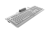 Tastatur - Cherry SECURE BOARD 1.0 - Tastatur - Belgisk - Hvit - JK-A0400BE-0