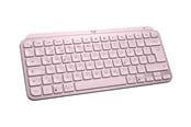 Tastatur - Logitech MX Keys Mini - Tastatur - Fransk - Rosa - 920-010484