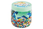 Kreative leker - Hama Ironing beads set in Jar 4000pcs. - 2053