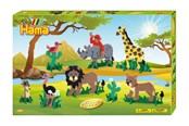 Kreative leker - Hama Beads - Midi -  Giant Gift Box - Safari - 3041