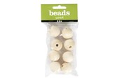 Arts & Crafts - Tilbehør - Creativ Company Wooden Beads Ø 25mm 8pcs. - 566700