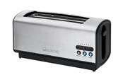 Brødrister - Clatronic Brødrister TA 3687 - toaster - stainless steel/black - 4006160638295