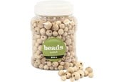 Arts & Crafts - Tilbehør - Creativ Company Wooden Beads 400ml - 68482