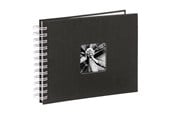 Fotoalbum & Arkivering - Hama "Fine Art" Spiral Album 24x17 cm 50 white pages black - 1960