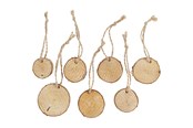 Oppheng & Kroker - Creativ Company Wooden Disc with Hanging Eye - 50281