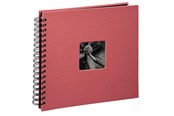 Fotoalbum & Arkivering - Hama "Fine Art" Spiral Album 28 x 24 cm 50 black pages flamingo - 2556