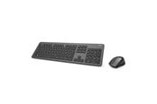 Tastatur - Hama "KMW-700" Wireless Keyboard / Mouse Set anthracite / black - 182677