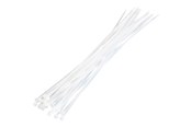 Kabelordner/Kabelstrømpe - LogiLink Cable tie PA66 100 pcs. transparent W: 4.4 mm L: 400 mm - KAB0040