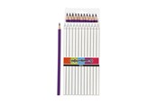 Skrive- & Tegneverktøy - Creativ Company Colortime colouring pencils - Purple 12pcs. - 38575