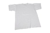 Kostymer - Creativ Company T-shirt White with Round Neck Cotton Size L - 47214