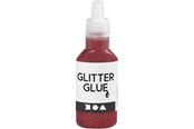 Tape & Lim - Creativ Company Glitter Glue Red 25 ml - 318220