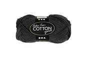 Garn & Tilbehør - Creativ Company Cotton yarn Anthracite 50gr 170m - 431200