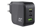 Mobil - Adaptere og ladere - Green Cell power adapter - PowerGaN - USB 2 x USB-C - 65 Watt - CHARGC08