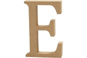 Arts & Crafts - Tilbehør - Creativ Company Letter E MDF 8cm 1pc. - 56364