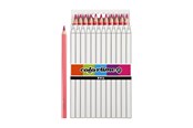 Skrive- & Tegneverktøy - Creativ Company Triangular Jumbo colored pencils - Pink 12pcs. - 38173