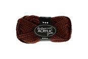 Garn & Tilbehør - Creativ Company Acrylic yarn Brown 50gr 80m - 421880