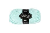 Garn & Tilbehør - Creativ Company Acrylic yarn Mint green 50gr 80m - 421803