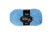 Garn & Tilbehør - Creativ Company Acrylic yarn Blue 50gr 80m - 421760