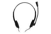 Hodetelefoner - LogiLink Stereo headset 2x 3.5 mm headphone jack boom microphone eco box - HS0052