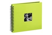 Fotoalbum & Arkivering - Hama "Fine Art" Spiral Album 36 x 32 cm 50 Black Pages kiwi - 10610