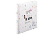 Fotoalbum & Arkivering - Hama "To The Moon" Bookbound Album 29 x 32 cm 60 White Pages - 3861