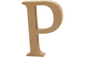 Arts & Crafts - Tilbehør - Creativ Company Letter P MDF 8cm 1pc. - 56375