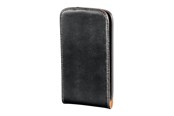 Mobil - Deksel og etui - Hama Mobil Bag for HTC Salsa Flip-Front Black Leather - 106578